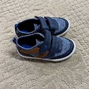Toddler Boys OshKosh Sneakers Size 10 Navy Blue